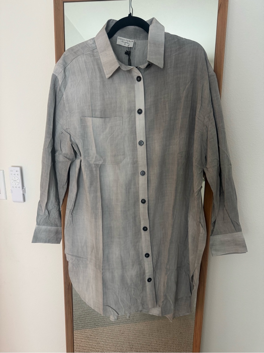 Button-Down Shirt Dress